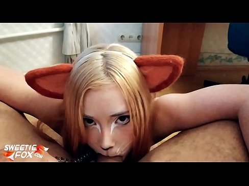 ❤️ Kitsune schluckt Schwanz und Sperma in ihrem Mund ❤  Sex bei uns de.teatroporno.ru ❌❤